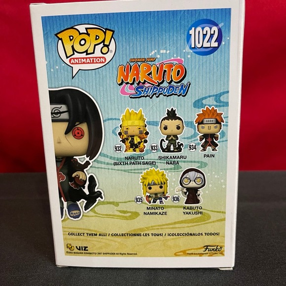 Funko Pop Itachi With Crows BoxLunch Sticker Anime - Picture 3 of 4